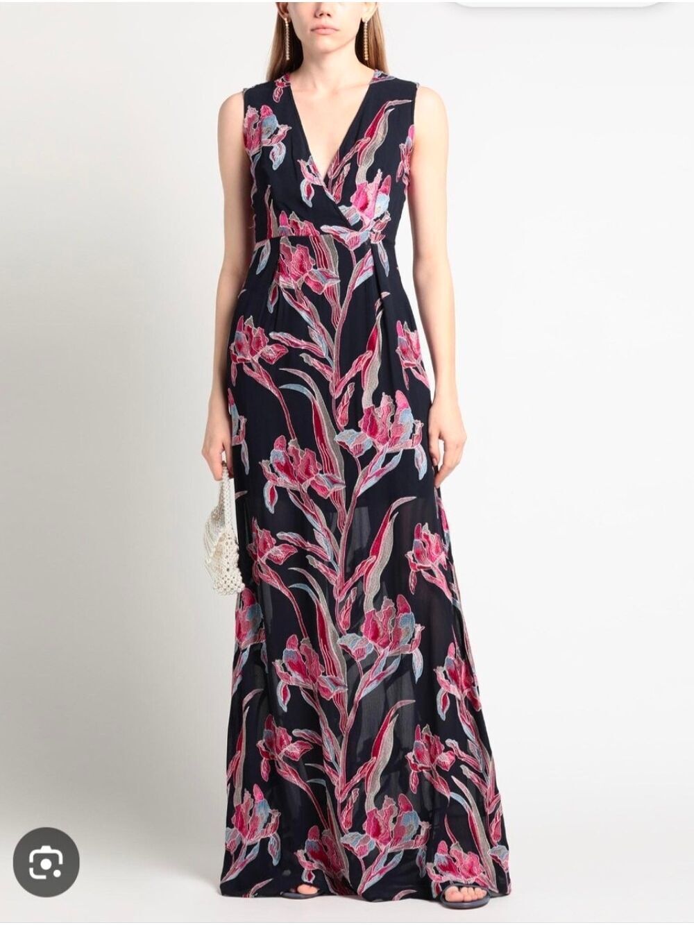 JUST CAVALLI maxi embroidered dress size 4(40) BNWT